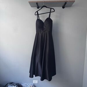 Elegant Black Dress SIZE 18-20 US LACE UP BACK CLOSURE. Very elegant, never worn